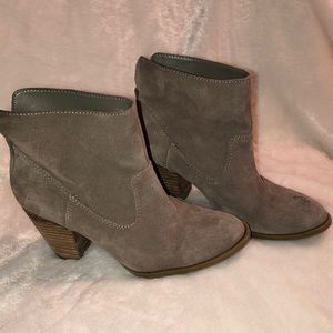 Nine West Suede Ankle Booties
